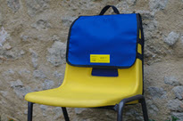 OTT chair bag on back of school chair